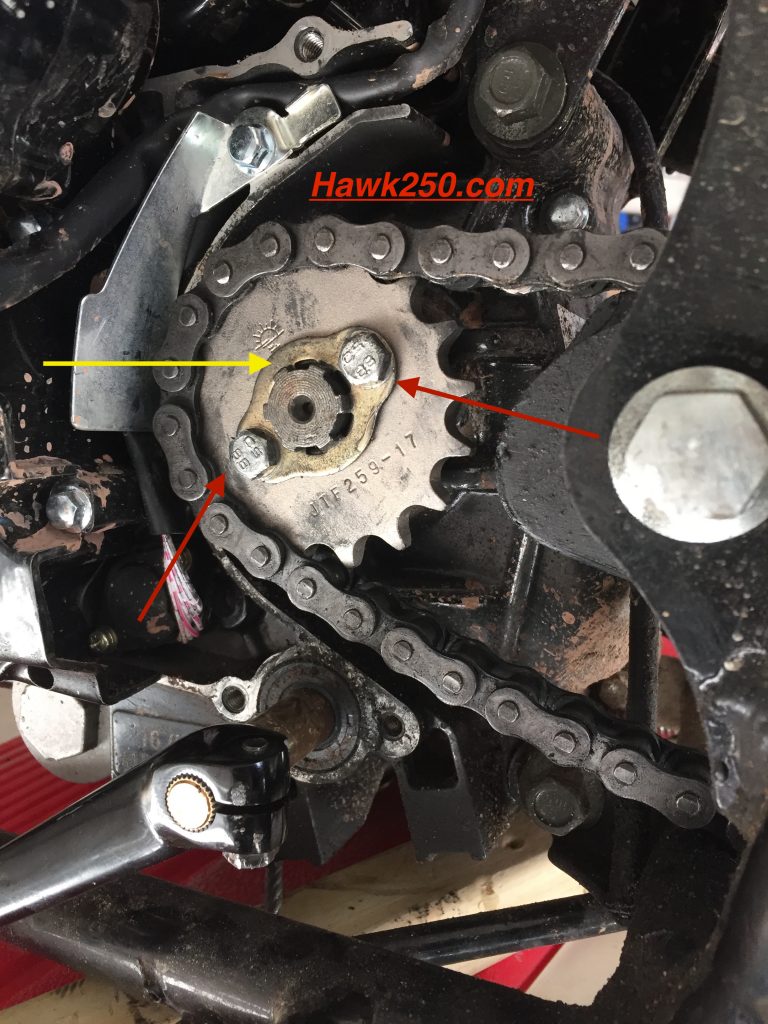How to Change Sprockets on Hawk RPS 250