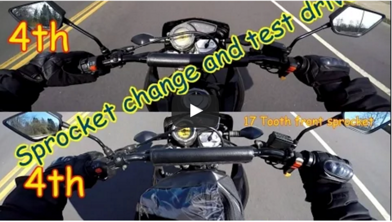 Hawk 250 – How to Change Front and Rear Sprockets
