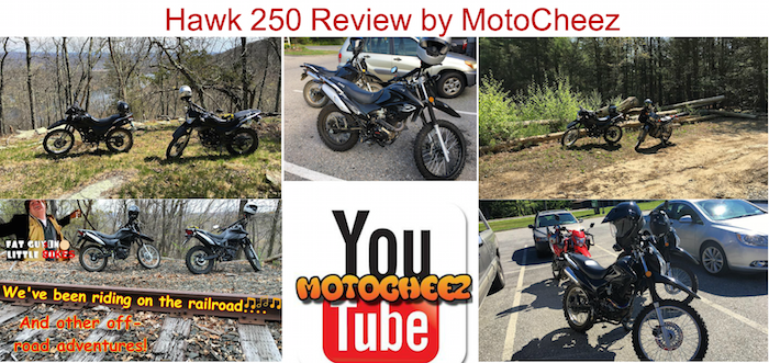 Hawk 250 Dual Sport Review MotoCheez