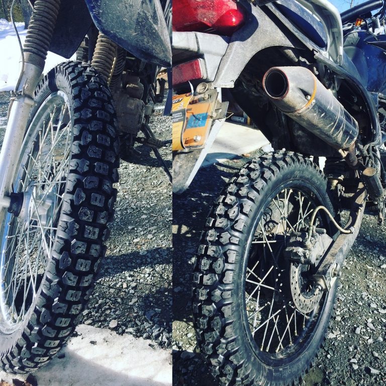 Installing Shinko 244 Tires on Hawk 250 Dual Sport Hawk 250 Guides